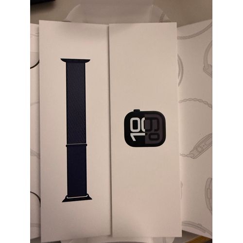 Apple Watch Series 10 (42 mm, GPS + Cellular), noir de jais