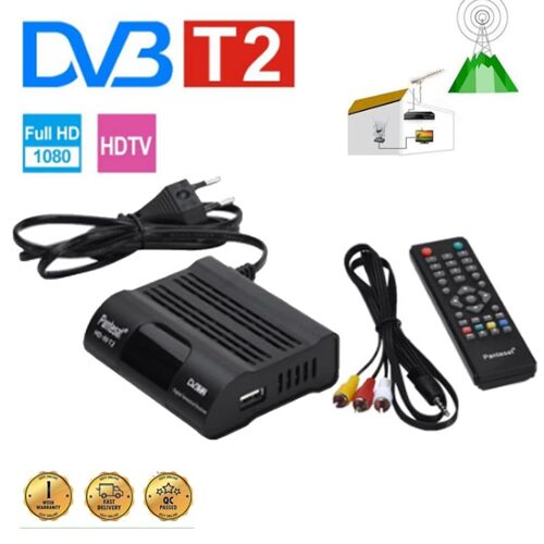 récepteur Satellite HD 265 P Wifi gratuit, boîtier TV numérique HD 1080, décodeur récepteur Wifi DVB T2, Tuner DVB C IPTV
