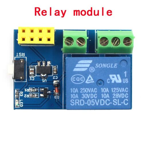 Module de relais WiFi 5V ESP8266, Module de prise intelligente de contrôle à distance pour maison intelligente, bricolage