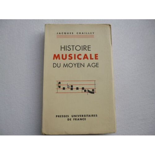 Histoire Musicale Du Moyen Age