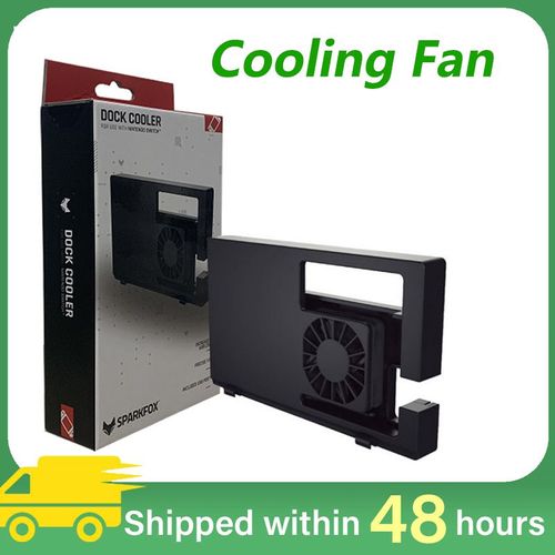 Radiateur Encliquetable Avec Ventilateur De Refroidissement Pour Nintendo Switch, Dissipateur Thermique Avec Affichage Led Pour Ns Switch Acc