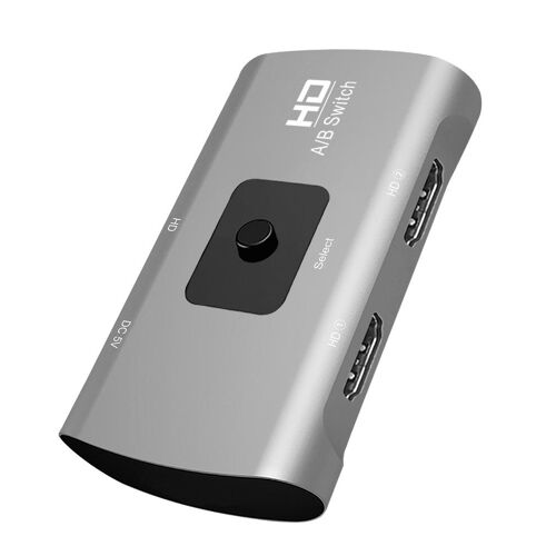 Commutateur compatible DP/HDMI 4K 60HZ 2 en 1 pour visioconférence, enseignement multimédia, haute définition 2.0