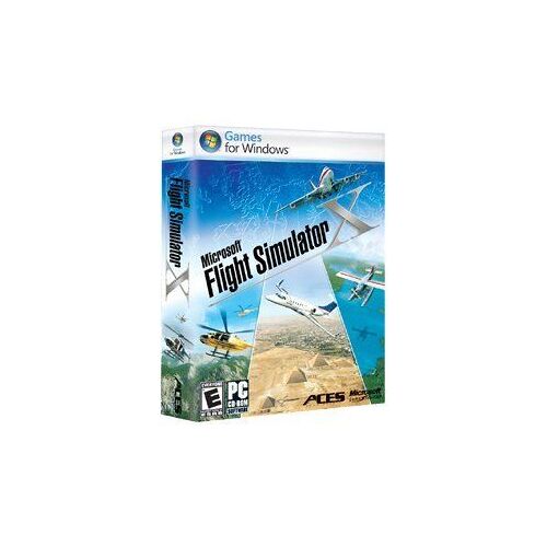 Microsoft Flight Simulator X - Ensemble complet - PC - DVD - Win - allemand