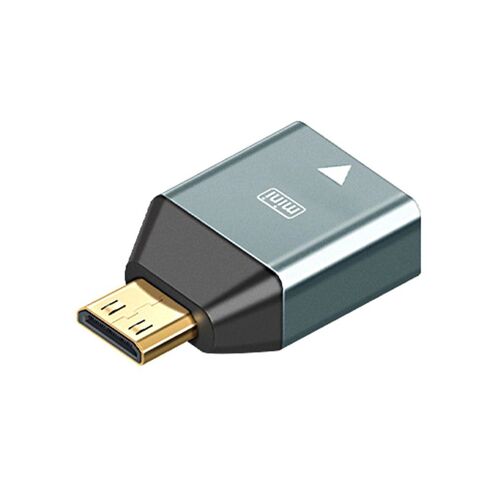 Adaptateur compatible Micro HDMI vers HDMI jusqu'à 4K @ 60Hz, convertisseur 1080P Stable et robuste pour tablette HDTV et caméra