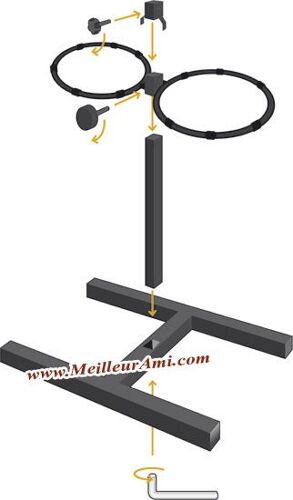 Bar Pour Chien Hauteur 50 Cm