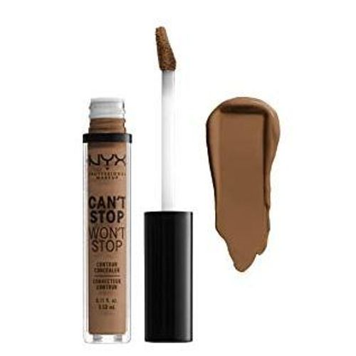 Nyx Can?T Stop Won?T Stop Full Coverage Contour Concealer Mahogany 3,5ml 