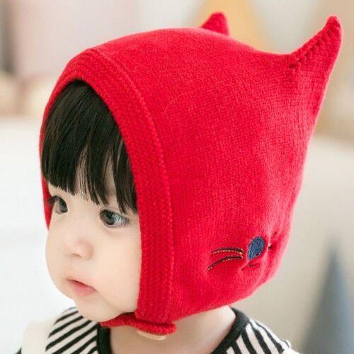 Chapeaux Tricotés Pour Bébés Filles Et Garçons De 3 À 24 Mois, Bonnets En Coton Pour Bébés Filles Et Garçons