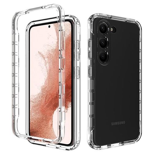 Coque De Protection Antichoc Transparente En Tpu Souple Pour Samsung Galaxy S22 Plus 5g Avec Protecteur D'écran