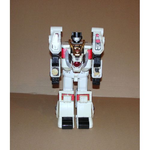 Power Rangers Robot Megazord Tigre Blanc  Sonore Lumineux Bandai 94