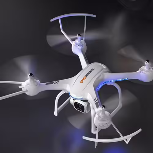 Drone De Photographie Aérienne Haute Définition Quadrirotor Professionnel Grand Cadeau De Jouet D'avion Télécommandé-Autre