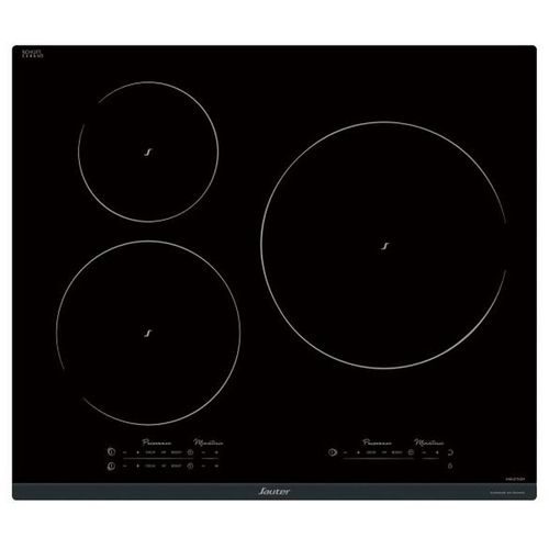 Sauter SPI9544B Table de cuisson à induction Noir - 3 foyers