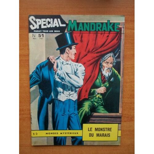 Special Mandrake Mondes Mysterieux Mensuel N° 51 : Le Monstre Du Marais