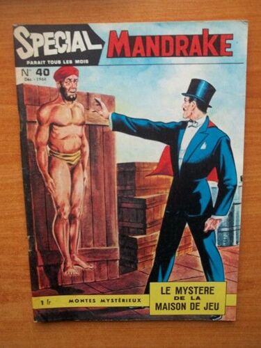 Special Mandrake Mondes Mysterieux Mensuel N° 40 : Le Mystere De La Maison De Jeu