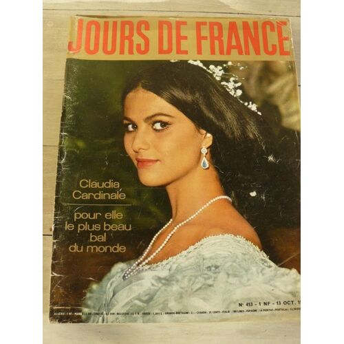 Jours De France N° 413 Du 13/10/1962