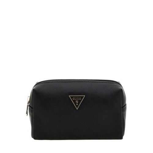 Trousse de toilette - Guess - Noir - Similicuir - Zippée - Femme