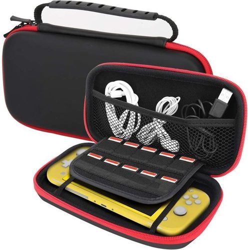 Moko Housse De Transport Pour Nintendo Switch Lite Étui De Voyage Rigide Eva Support De Sac De Rangement Robuste Pour Console Nintendo Switch Lite