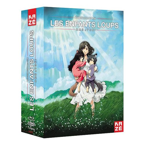 Les Enfants Loups Ame Et Yuki - Édition Collector Blu-Ray + Dvd + Livre