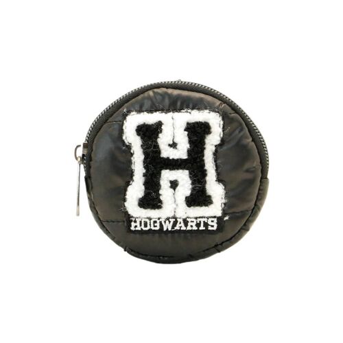 Harry Potter H Porte-monnaie Cookie Padding, Noir