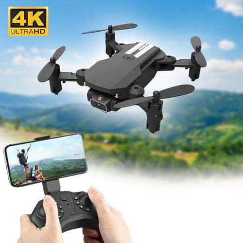 Shop-Story - Mini Drone 4k : Aéronef Miniature Avec Caméra Grand Angle Et Commande Wifi Via Smartphone
