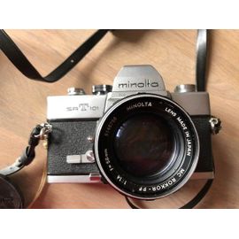 Minolta SRT101 + objectif ROKKOR MC 58mm f1.4