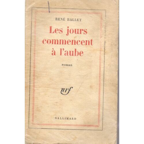 Les Jours Commencent À L'aube