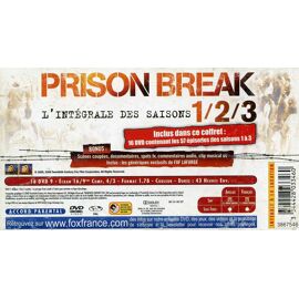 Prison Break - L'intégrale Des Saisons 1 / 2 / 3 - Pack