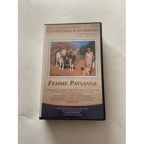 Les metiers d'Autrefois N3 Femme Paysamme