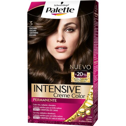 Teinture Permanente Palette Intensive 3 Schwarzkopf Chatain Foncé 