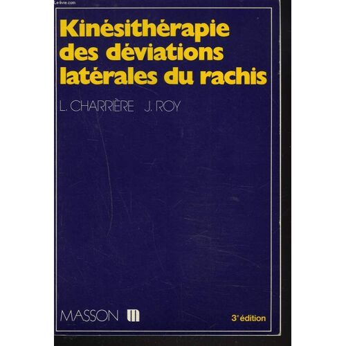 Kinésithérapie Des Déviations Latérales Du Rachis