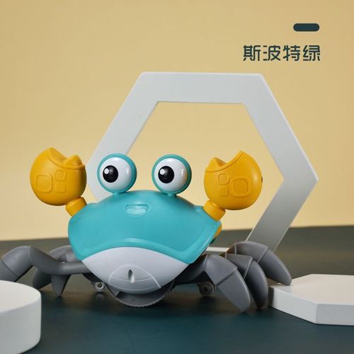 Jouets Pour Enfants Rechargeable Ramper Escape Crabe Induction Automatique D'obstacle Évitement D'octus Musique Électrique Cadeau Pour Enfants Sans Boîte D?Origine