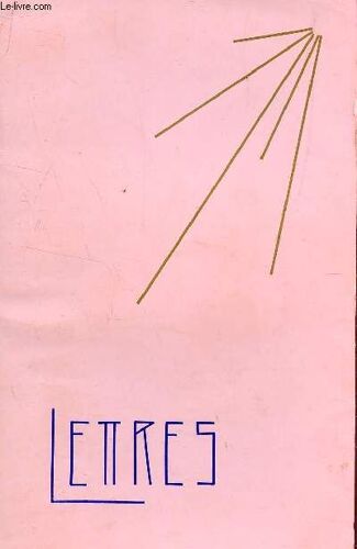 Lettres.