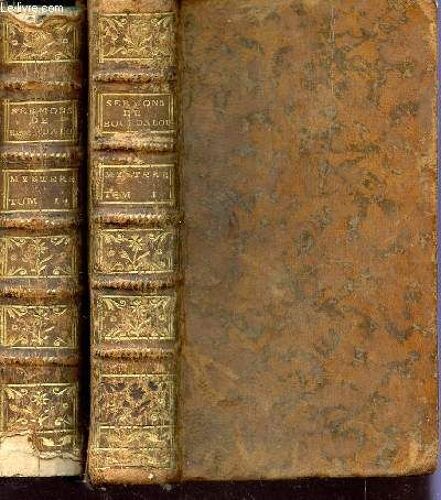 Sermons  Du Pere Bourdaloue, De La Compagnie De Jesus - Sur Les Mysteres  / En 2 Tomes.