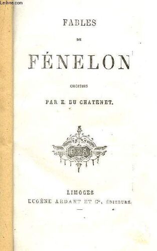 Fables De Fenelons Choisies.