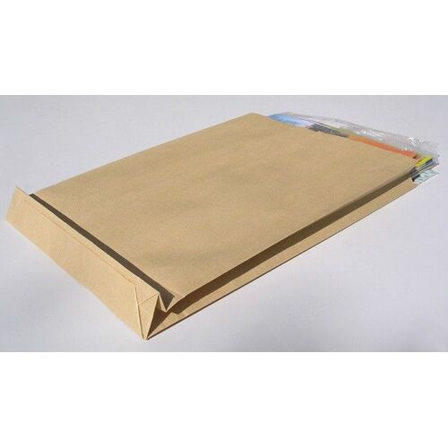 250 Enveloppes Kraft Arme 130g À Soufflets E4