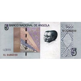 Angola 2012 Billet Neuf Unc De 5 Kwanzas Pick 151a