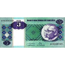 Angola 2011 Billet Neuf Unc De 5 Kwanzas Pick 144c