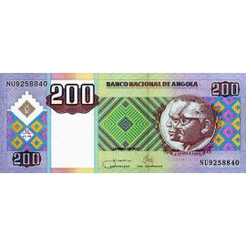 Angola 2011 Billet Neuf Unc De 200 Kwanzas Pick 148b