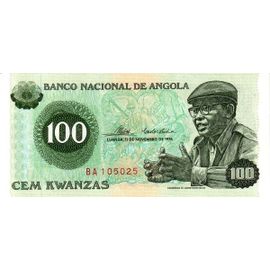 Angola 1976 Billet Neuf Unc De 100 Kwanzas Pick 111