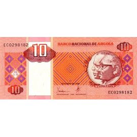 Angola 1999 Billet Neuf Unc De 10 Kwanzas Pick 145a