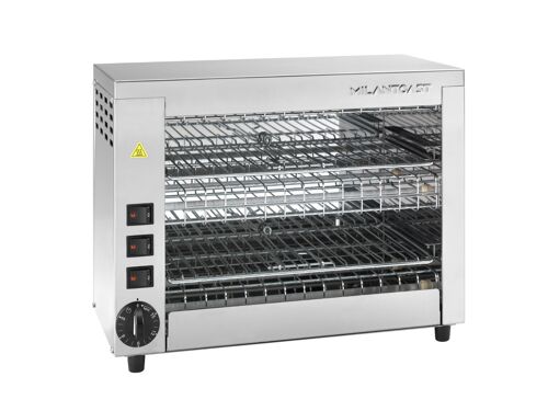 Grille-Pain 6 Places - Quartz Idéal Pour Les Fonctions Polyvalentes: Cuisson, Grillage Et Grillage 220-240v 2,70kw