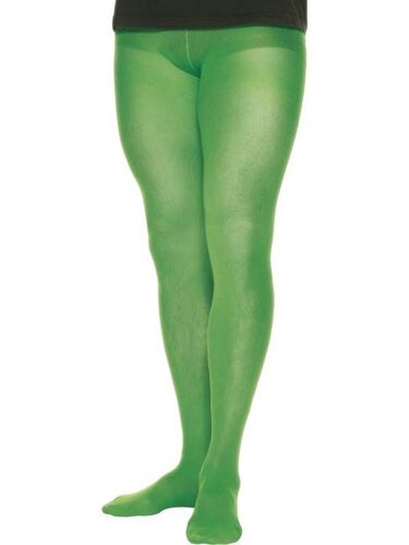 Tights Green Mens, Female One Size