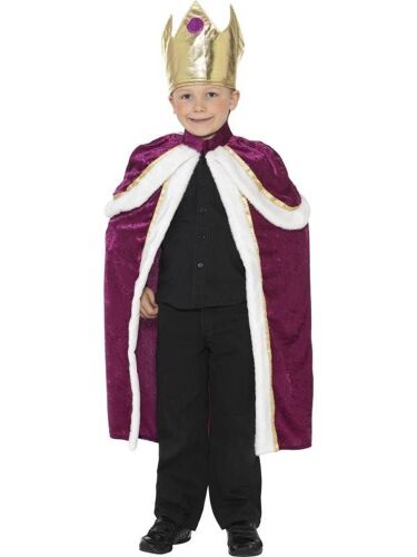 Kiddy King Costume, Male Small Age 4-6