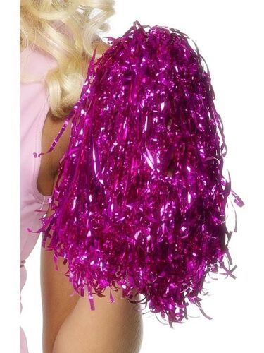 Pom Poms Metallic Pink, Unisex