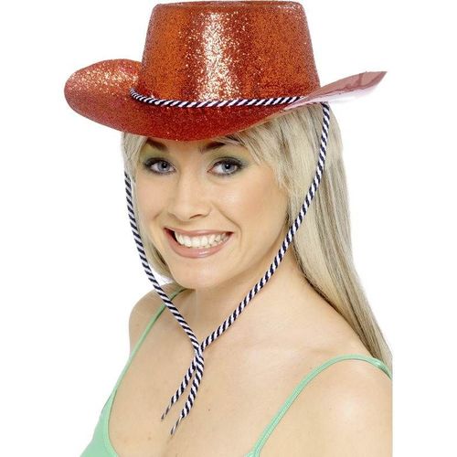 Cowboy Glitter Hat, Female One Size