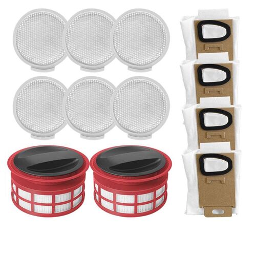 Filtre en coton avant et arrière et sac à poussière, pièces de rechange pour aspirateur robot Xiaomi Roborock H7