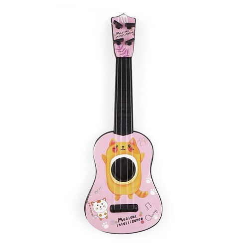 Mini Guitare Ukulele À Quatre Cordes, Instrument De Musique, Jouets Éducatifs Pour Enfants, Développement Intellectuel Précoce, Cadeau De Noël