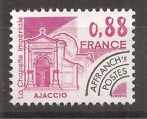 Préo 170 (1982) Préoblitéré Monument Chapelle D' Ajaccio 0f88 N** (Cote 0,5e) (0899)