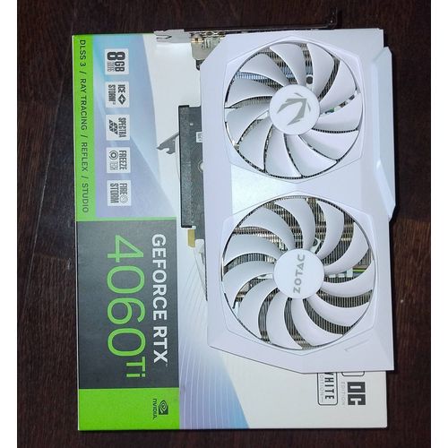 Rtx 3060 ti Zotac twin edge white oc
