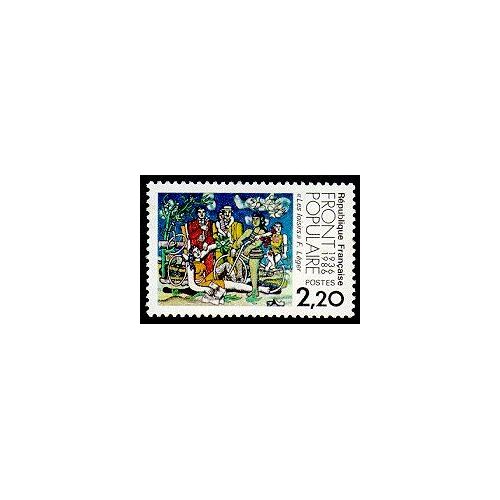 Front Populaire 1936-1986 Les Loisirs Fernand Léger