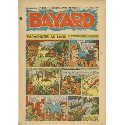 Bayard  N° 239 : Parachutés Au Laos